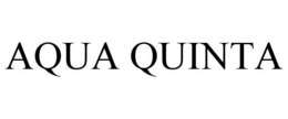 AQUA QUINTA trademark