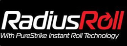 RADIUSROLL WITH PURESTRIKE INSTANT ROLL TECHNOLOGY trademark