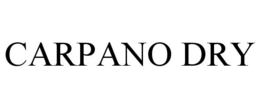 CARPANO DRY trademark