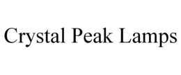 CRYSTAL PEAK LAMPS trademark