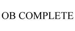 OB COMPLETE trademark