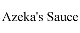 AZEKA'S SAUCE trademark