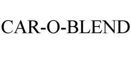 CAR-O-BLENDS trademark
