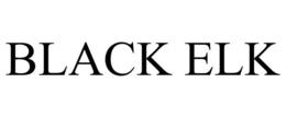 BLACK ELK trademark
