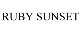 RUBY SUNSET trademark