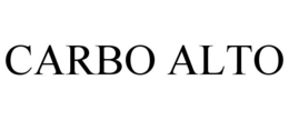 CARBO ALTO trademark
