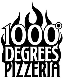 1000° DEGREES PIZZERIA trademark