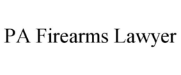 PA FIREARMS LAWYER trademark