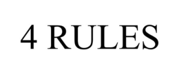 4 RULES trademark