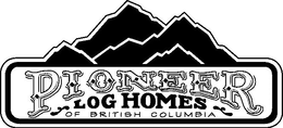 PIONEER LOG HOMES OF BRITISH COLUMBIA trademark