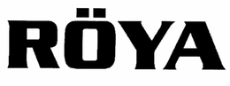 RÖYA trademark