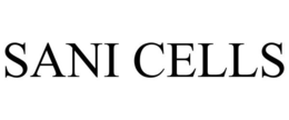SANI CELLS trademark