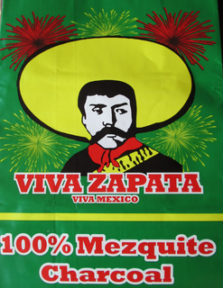 VIVA ZAPATA 100% MEZQUITE CHARCOAL VIVA MEXICO trademark