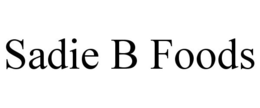SADIE B FOODS trademark