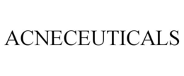 ACNECEUTICALS trademark
