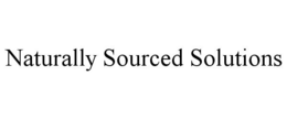 NATURALLY SOURCED SOLUTIONS trademark
