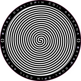 BETAR· DUAL-SPIN COIL ANTENNA BETAR· DUAL-SPIN COIL ANTENNA trademark