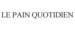 LE PAIN QUOTIDIEN trademark