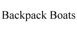 BACKPACK BOATS trademark