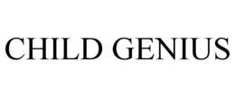 CHILD GENIUS trademark