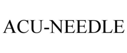 ACU-NEEDLE trademark