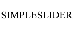 SIMPLESLIDER trademark