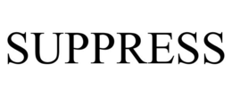 SUPPRESS trademark