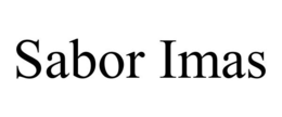 SABOR IMAS trademark