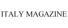 ITALY MAGAZINE trademark