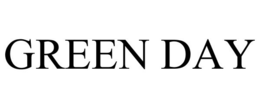 GREEN DAY trademark