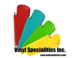 VINYL SPECIALITIES INC. WWW.AUTOSUNVISORS.COM trademark