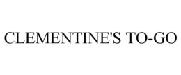 CLEMENTINE'S TO-GO trademark