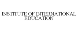 INSTITUTE OF INTERNATIONAL EDUCATION trademark