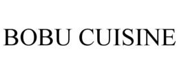 BOBU CUISINE trademark