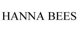 HANNA BEES trademark