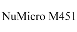 NUMICRO M451 trademark