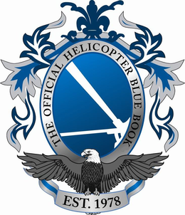 THE OFFICIAL HELICOPTER BLUE BOOK EST. 1978 trademark