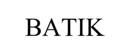 BATIK trademark