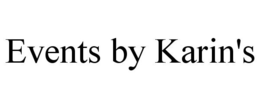 EVENTS BY KARIN'S trademark