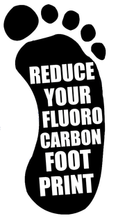 REDUCE YOUR FLUOROCARBON FOOTPRINT trademark