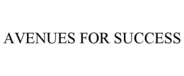 AVENUES FOR SUCCESS trademark