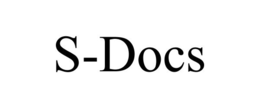 S-DOCS trademark