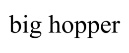BIG HOPPER trademark