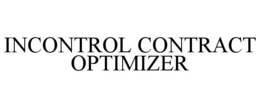 INCONTROL CONTRACT OPTIMIZER trademark