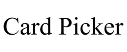 CARD PICKER trademark