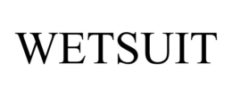 WETSUIT trademark