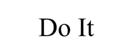 DO IT trademark