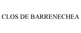 CLOS DE BARRENECHEA trademark