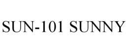 SUN-101 SUNNY trademark