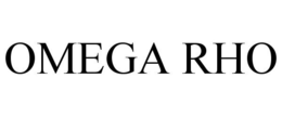 OMEGA RHO trademark